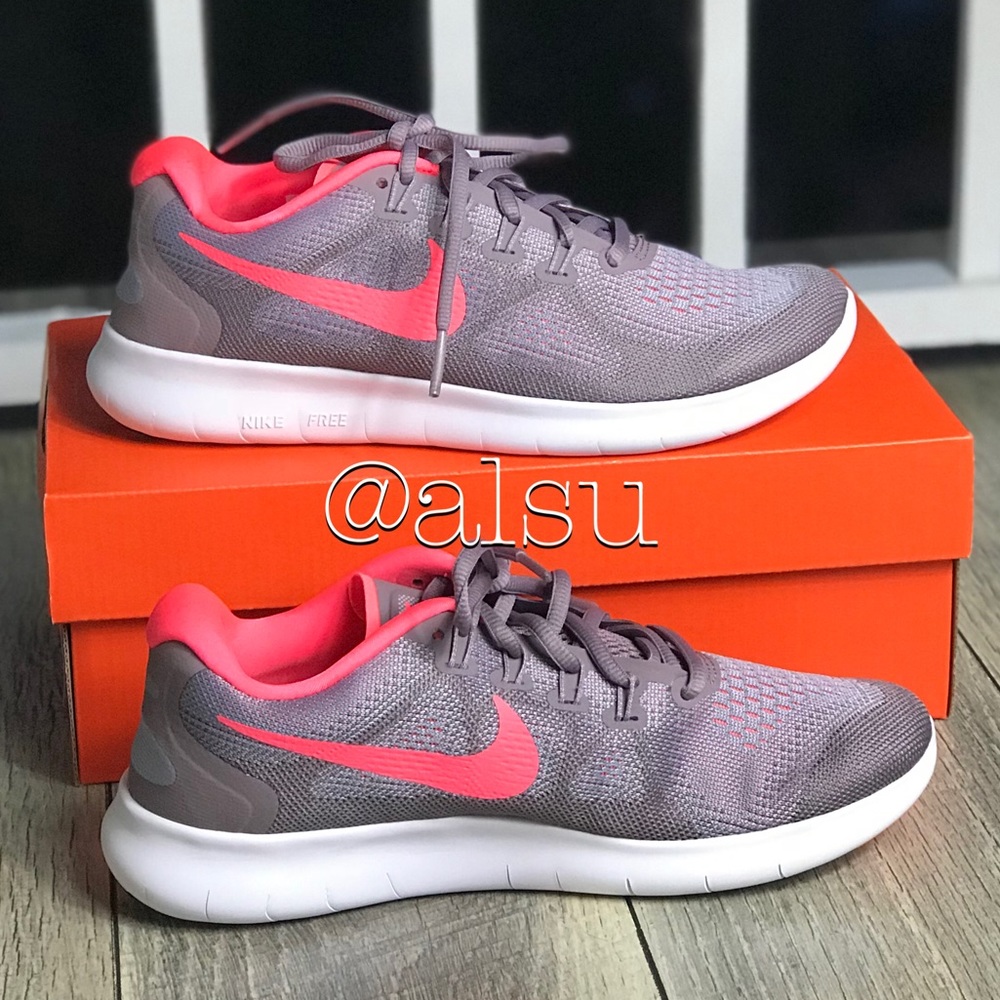 🌿Sale🌿 NWT Nike Free Rn 2017 Provence Purple Women's Size 6.5 880840 501 - Picture 2 of 7